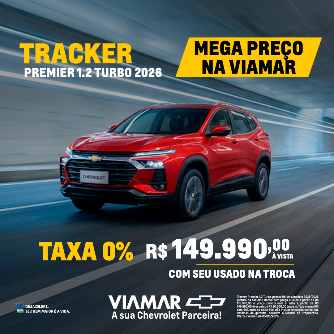 Oferta banner destaque TRACKER PREMIER